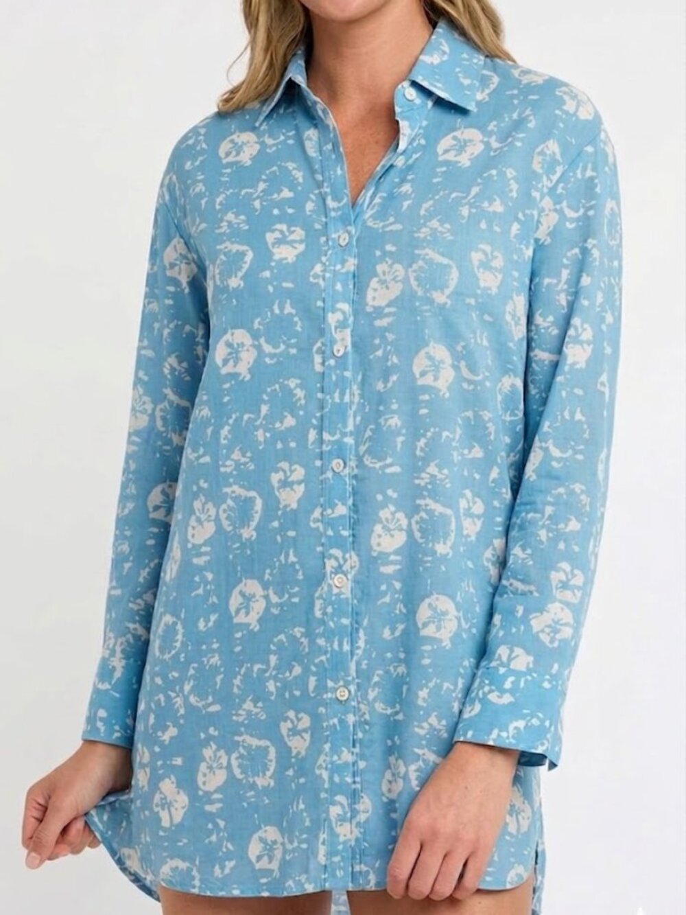 Hermoza Marie Long Sleeve Shirt Dress S